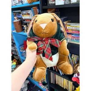 Vintage Christmas Velveteen Rabbit 
Plush